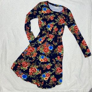 Mika rose dress